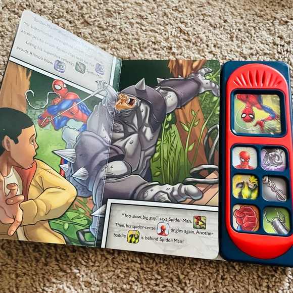 Spider-Man Marvel Never A Dull Day Sound Book - Picture 4 of 5